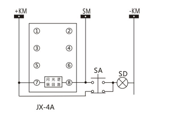 jx-4a闪光继电器工作原理及使用方法-上海上继科技