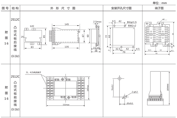 安装尺寸