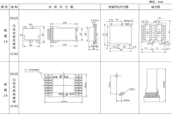 安装尺寸